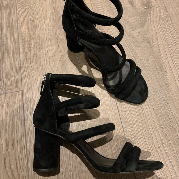 Rebecca Minkoff Black Strappy Heels - Picture 2 of 2